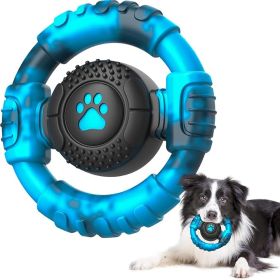 Chew Toys for Medium Large Breed, Tough Dog Toys for Aggressive Chewers, Indestructible Squeaky Dog Chew Toys to Keep Them Busy, Outdoor Puppy To
