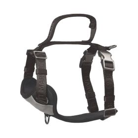 PETMARVEL Adjustable Embroidered Stylish Dog Harness (Option: Grey-XLarge)