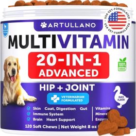 Do Not Sell On Amazon Dog Multivitamin Chewable With Glucosamine 20 In 1 Dog Vitamins And Supplements Senior & Puppy Multivitamin For Dogs Pet Jo (Option: Artullano)